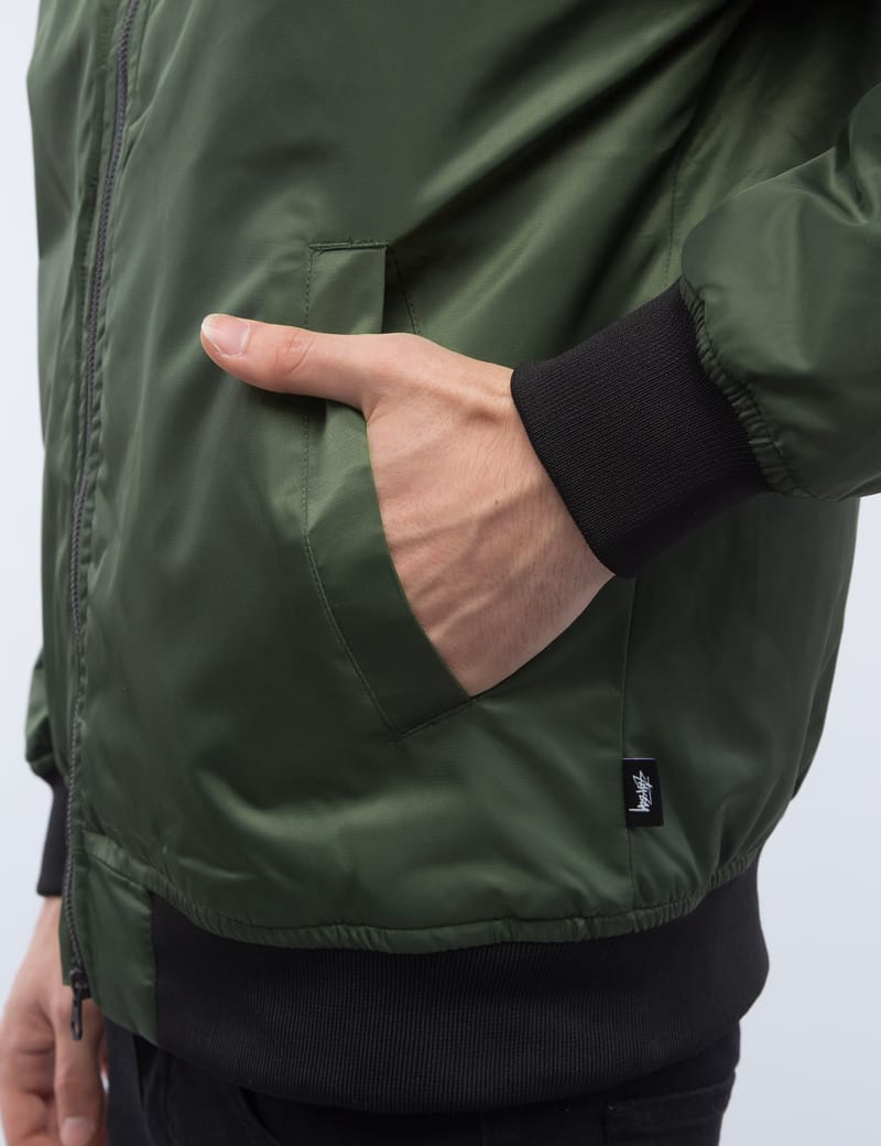 Stussy Flight Bomber Jacket Black Men's - SS25 - US