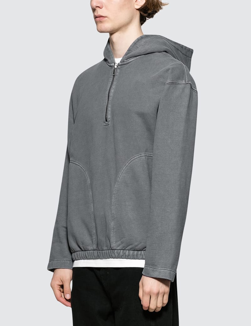 Lemaire - Hooded Zipped Sweater | HBX