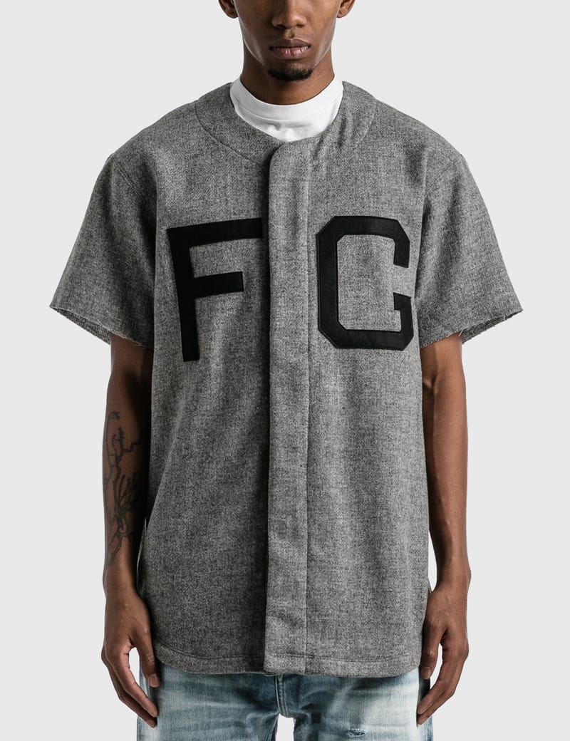 Fear of God - Full Zip Baseball Jersey | HBX - Globally Curated