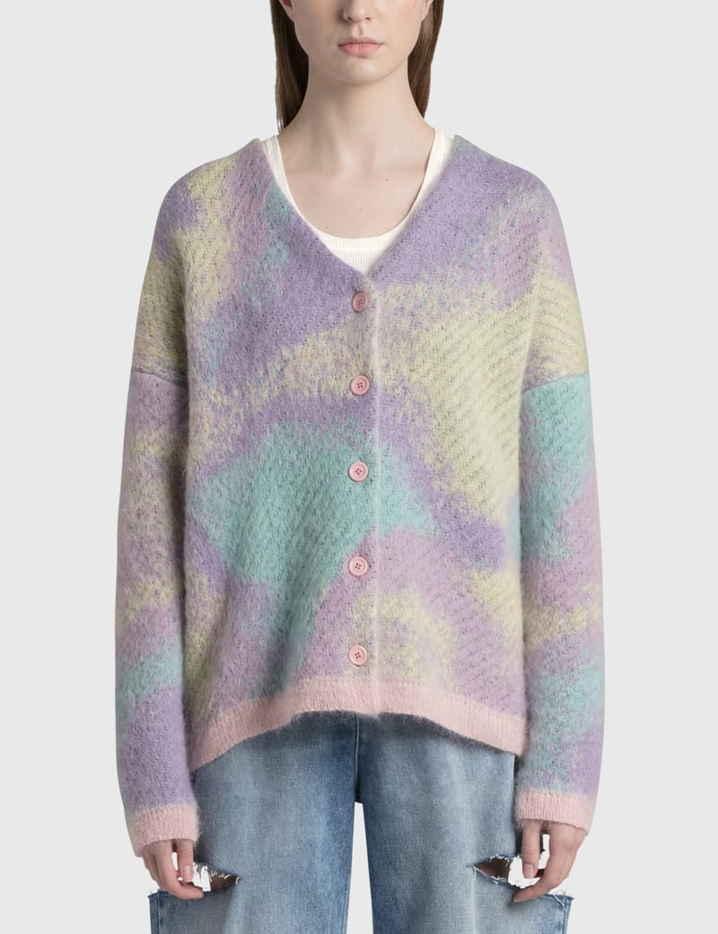 Loewe - UNICORN JACQUARD CARDIGAN | HBX - Globally Curated Fashion