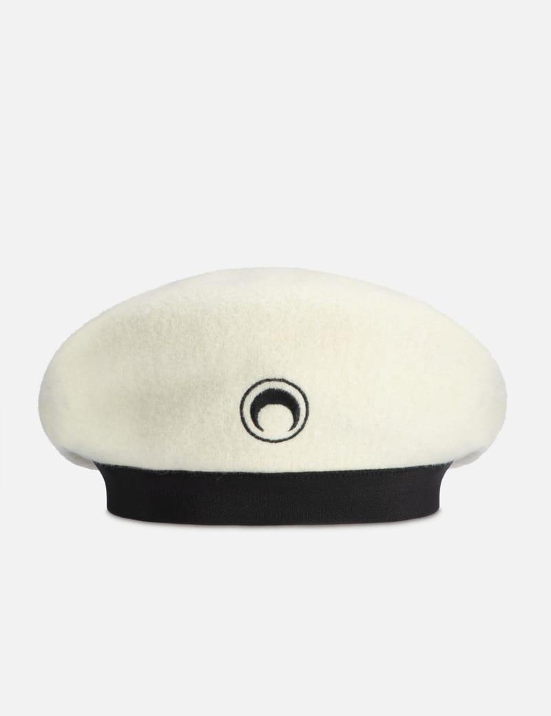 Marine Serre - Embroidered French Beret | HBX