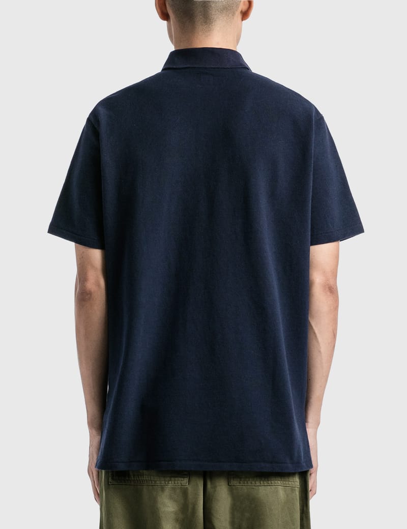 Human Made - Big Polo Shirt | HBX - Globally Curated Fashion and