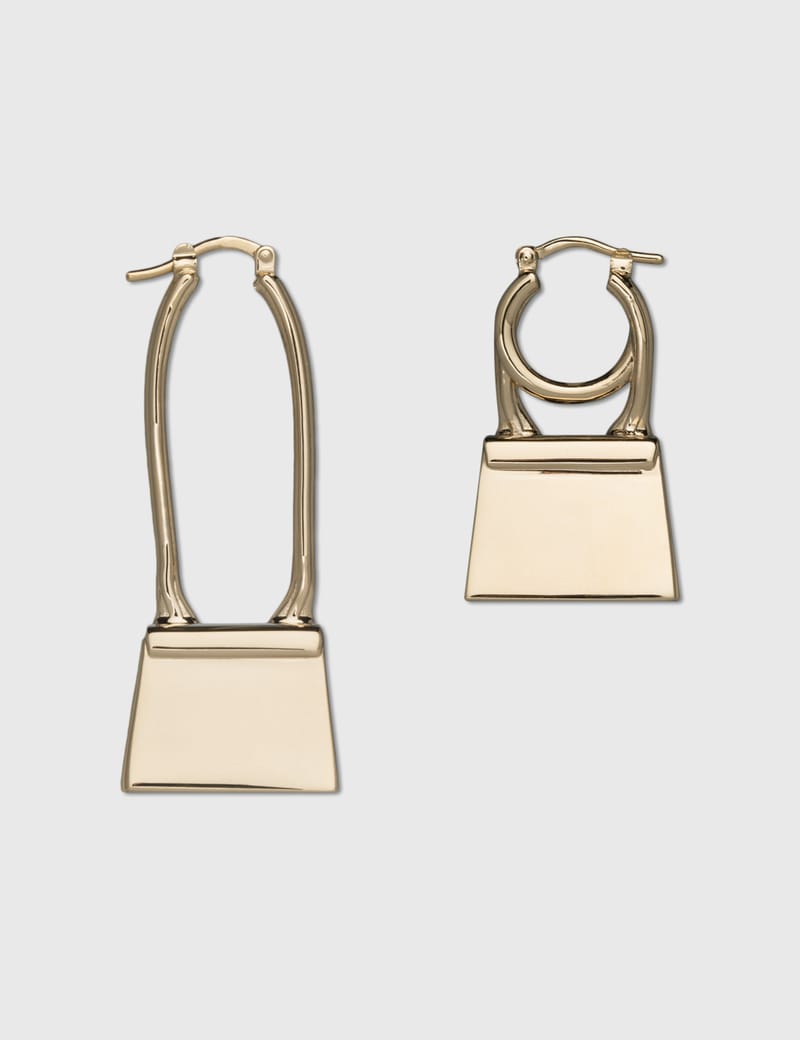 Jacquemus - Les Creoles Chiquito Noeud Earrings | HBX