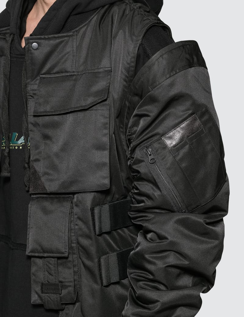 Guerrilla-group - 2 Way MA-1/Body Vest Jacket | HBX