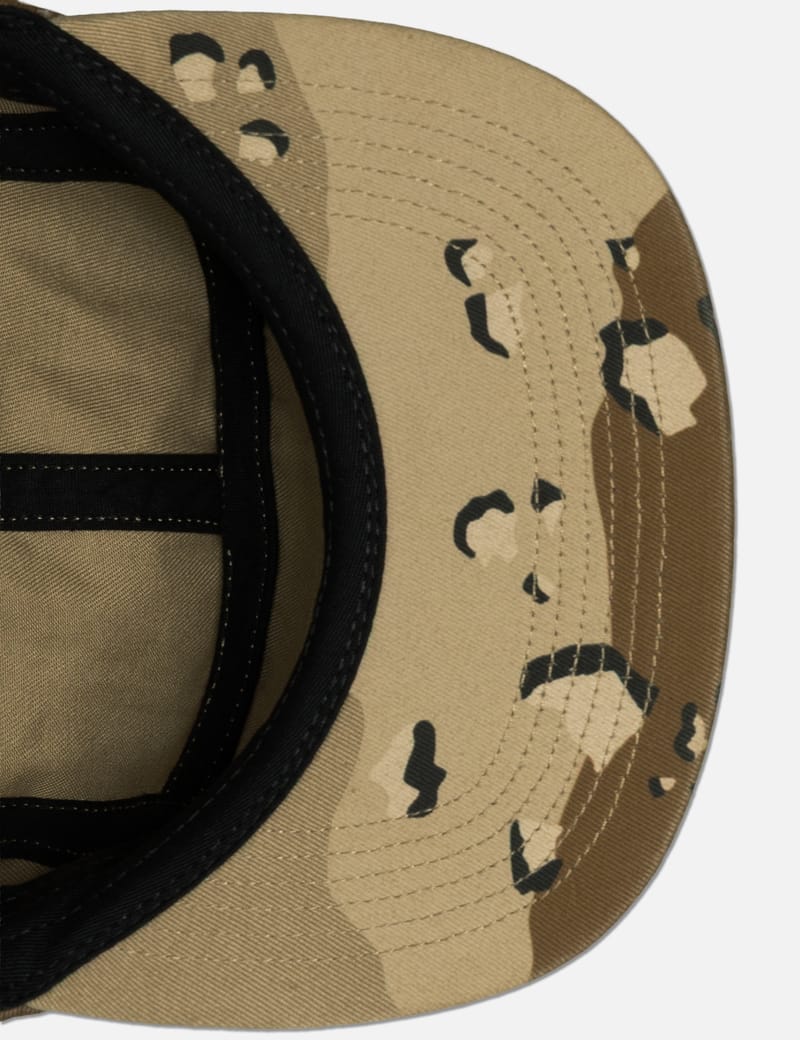 Supreme FW17 Washed Chino Twill Camp Cap - Camo 5-panel with