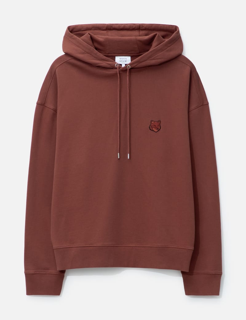 Maison Kitsuné - Bold Fox Head Patch Oversize Hoodie | HBX