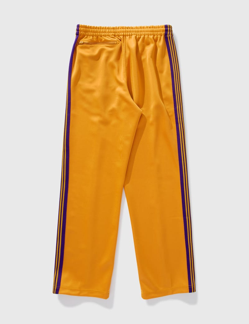 Yellow Drawstring Track Pants by NEEDLES on Sale