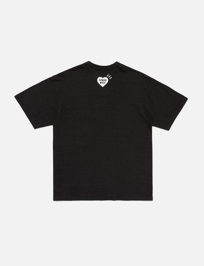 【新品未使用】HUMAN MADE グラフィックTシャツ ブラック2XL Human Made Graphic T-Shirt - Slub cotton tee with heart graphics