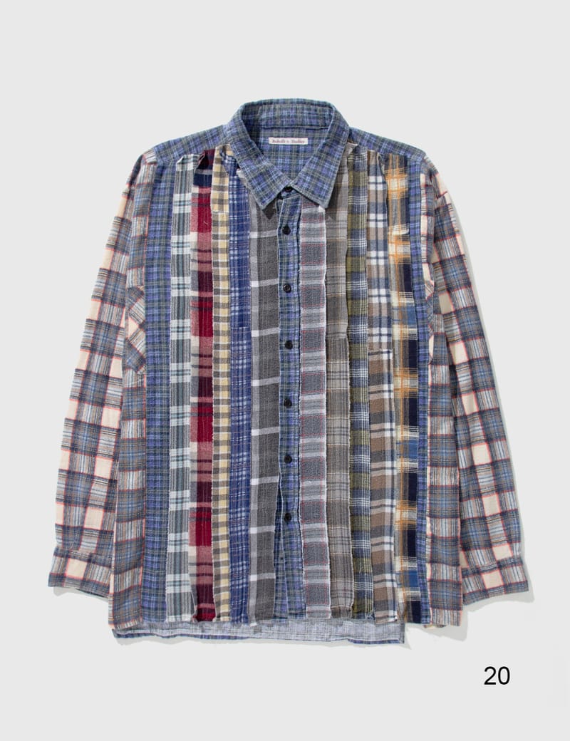 Needles - Flannel Shirt | HBX - Globally Curated Fashion and