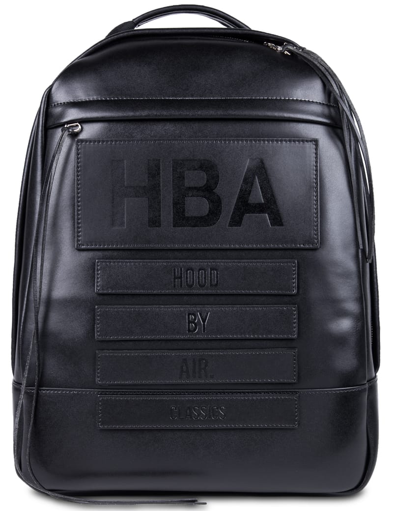 Hood By Air HBA レザー リュック HOOD BY AIR（フードバイエアー）の「HBA HOOD BY AIR Backpacks