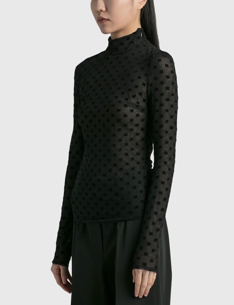 Misbhv - MONOGRAM MESH TURTLENECK | HBX - Globally Curated Fashion