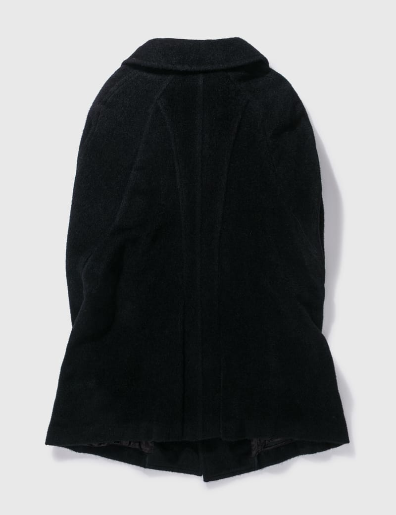 Junya Watanabe - JUNYA WATANABE FAKE SLEEVES ALPACA CAPE | HBX