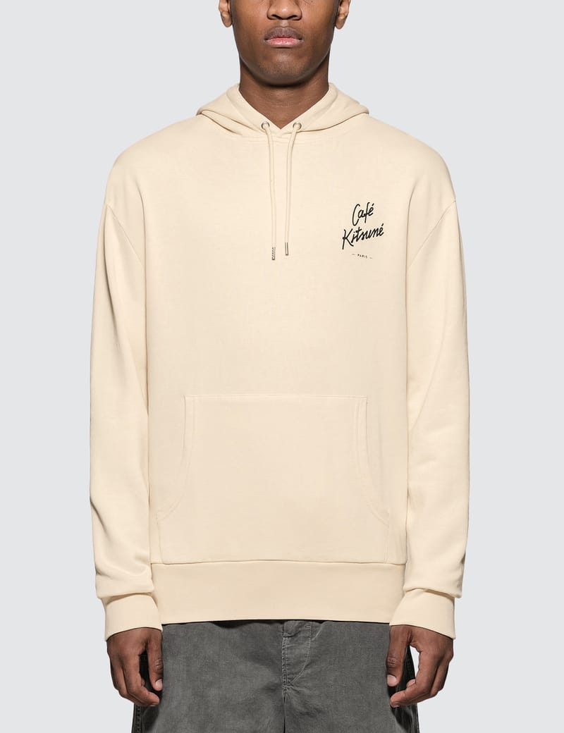 Maison Kitsuné - Cafe Kitsune Hoodie | HBX - Globally Curated