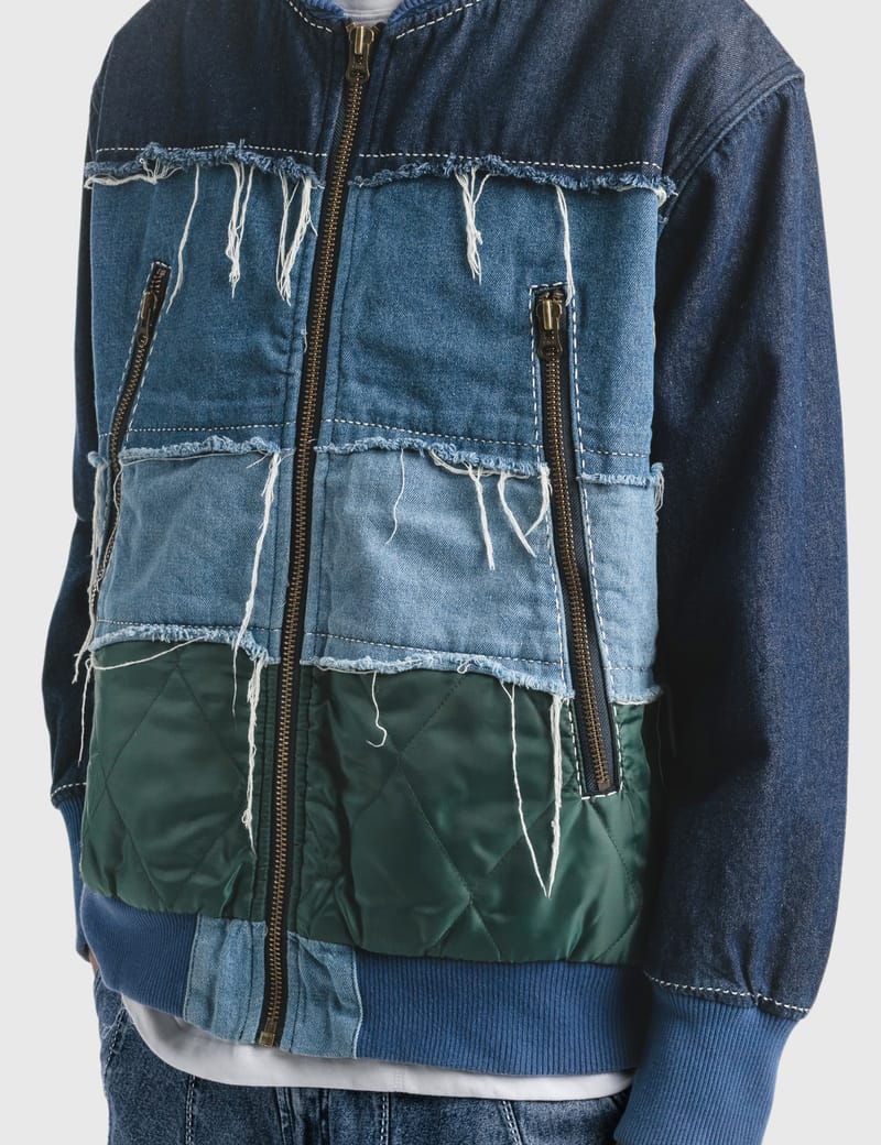 thecityworker - Overlapping Ragged Bomber Jacket | HBX