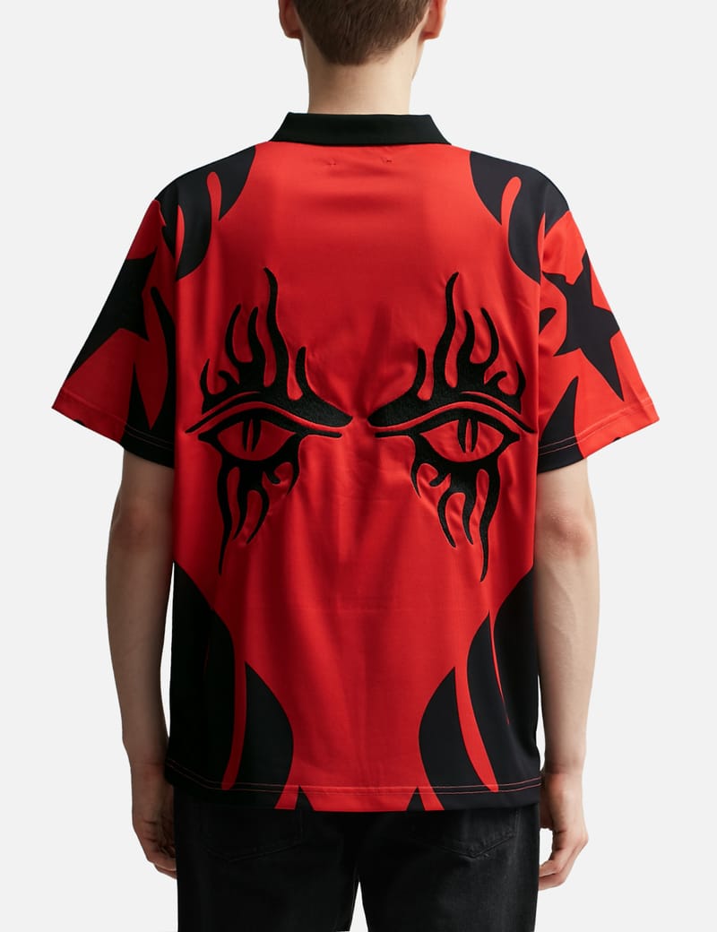 PLEASURES 関税込 アフターライフサッカージャージ Pleasures - AFTERLIFE SOCCER JERSEY | HBX - Globally Curated