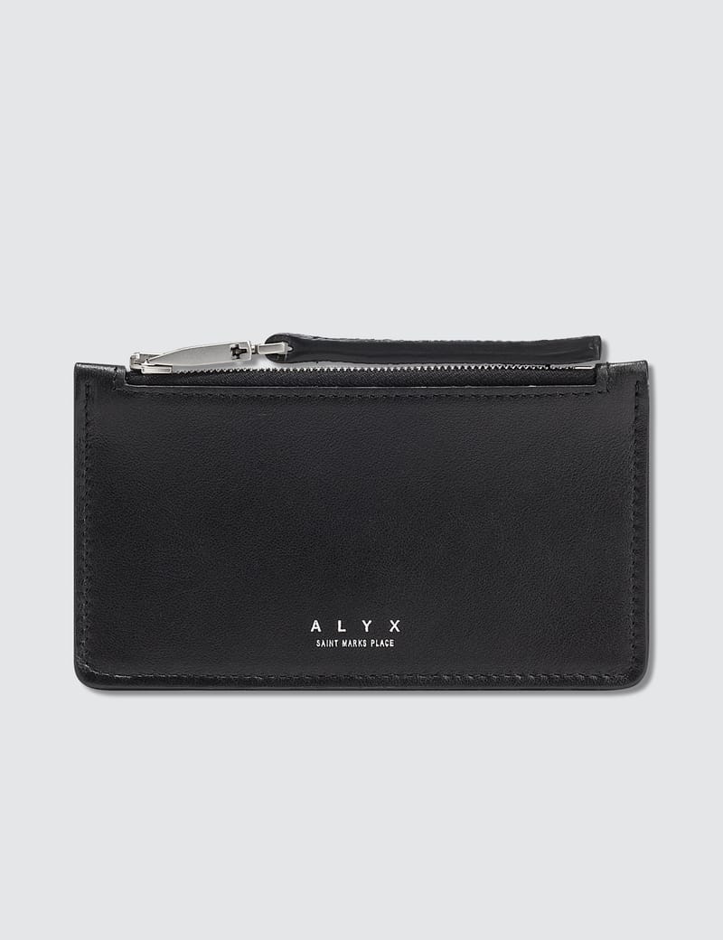 1017 ALYX 9SM - Leather Flat Wallet | HBX - Globally Curated ...