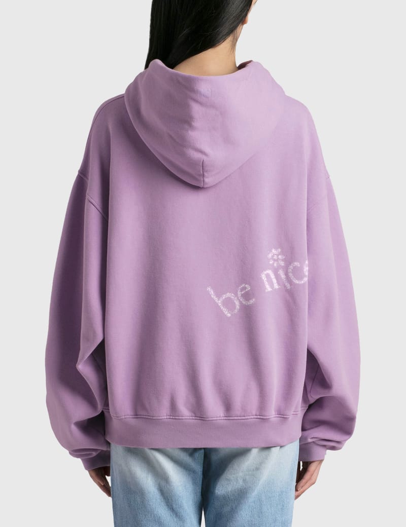 関税込 国内発送 [ERL] ベニス コットン ジャージー パーカー ERL（イーアールエル）の「MEN VENICE CHECKER SLEEVE HOODIE KN