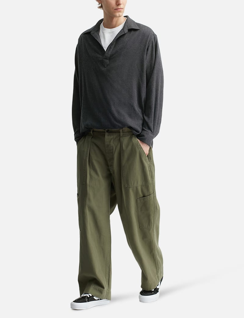 A.PRESSE 25SS USAF Hemmed Bottoms サイズ1 A.PRESSE 25SS Vintage