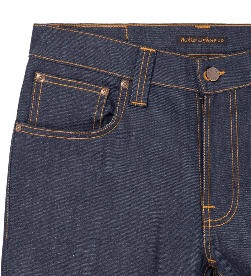 Nudie Jeans - Dry Ecru Embo Thin Finn Jeans | HBX