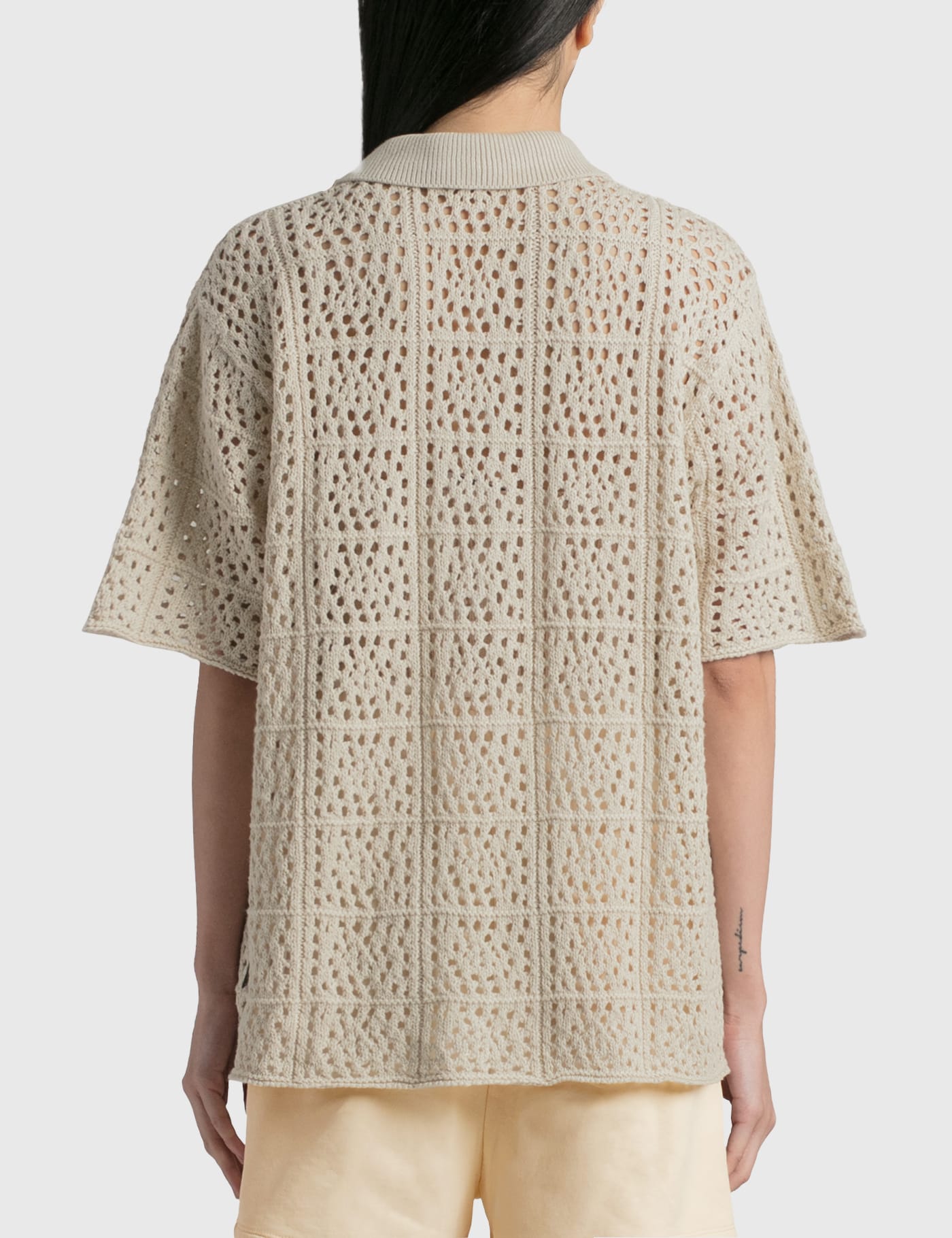 Stüssy - Crochet Shirt | HBX - Globally Curated Fashion and