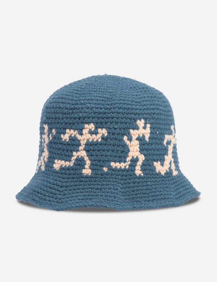 KidSuper - Running Guys Crochet Hat | HBX - Globally Curated Fashion ...