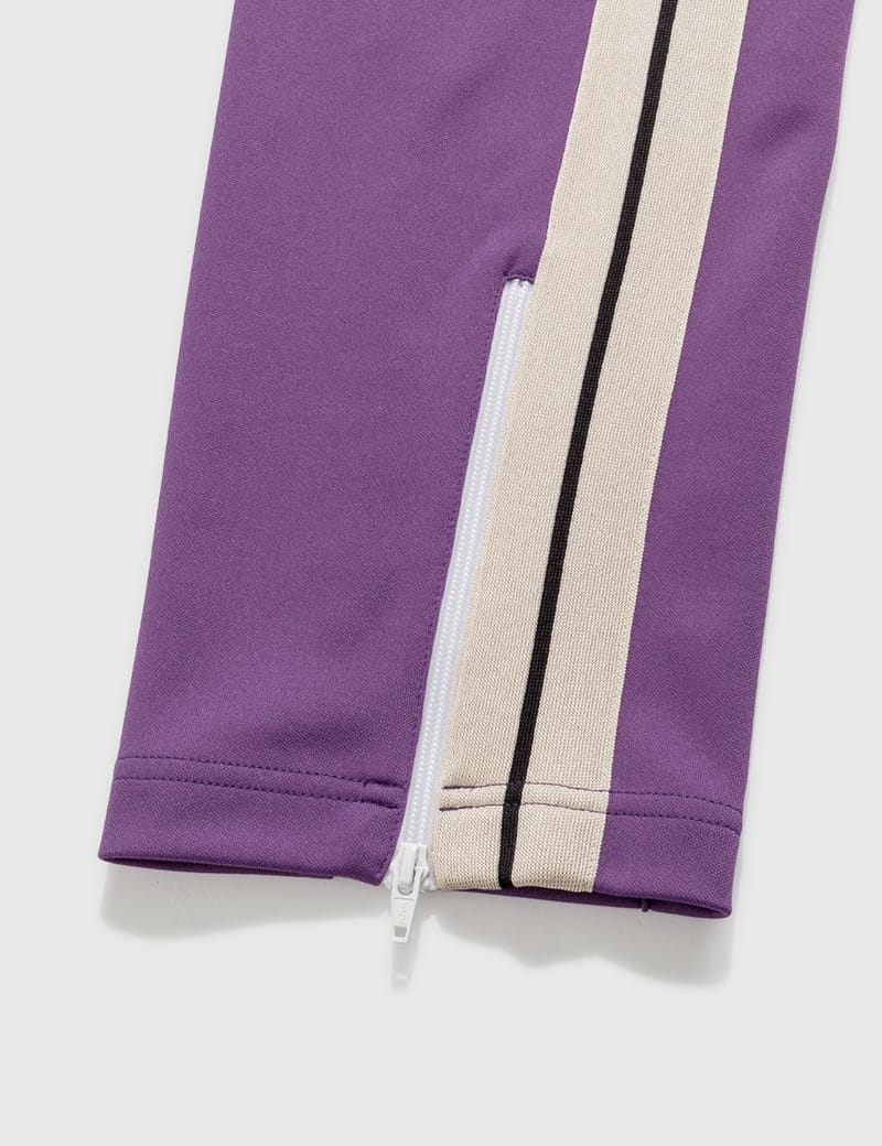 Palm Angels トラックパンツ Mサイズ パープル Palm Angels curved-logo Track Pants | Purple | FARFETCH