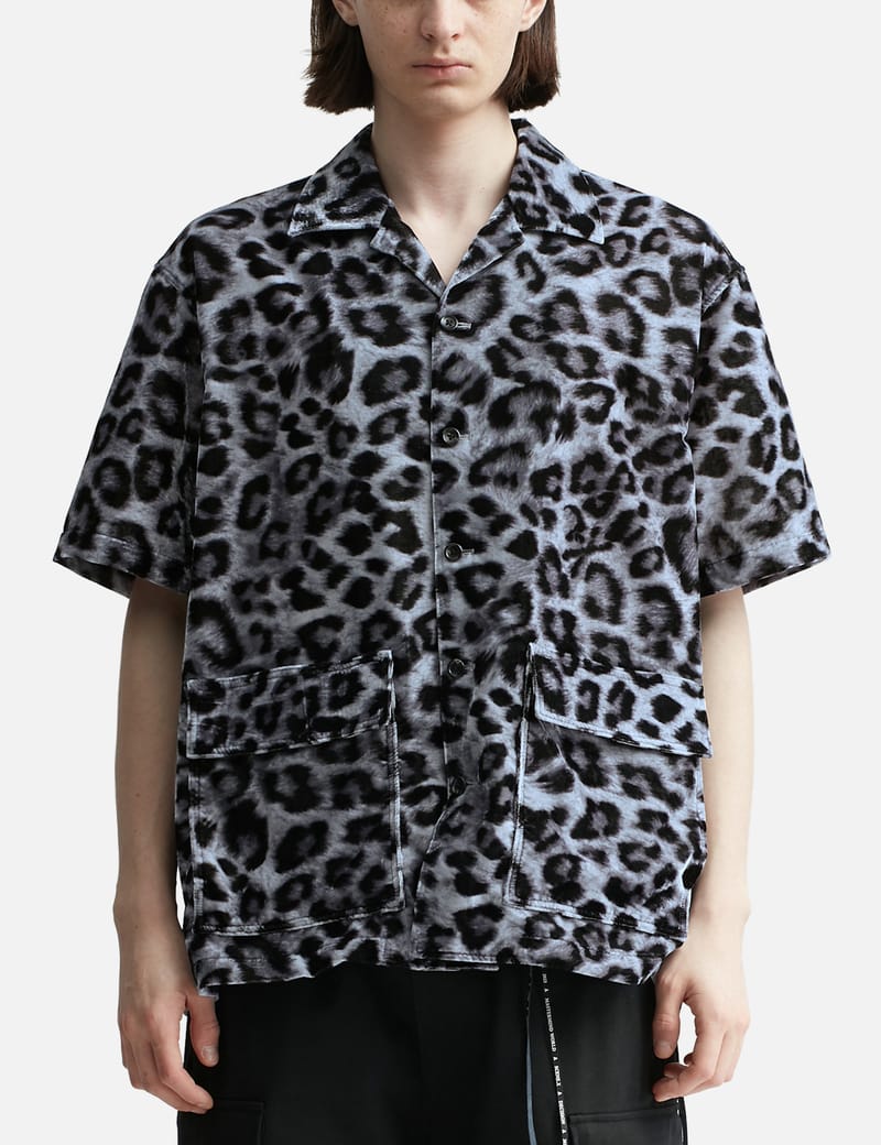 シャツ ASCLO Leopard Open Collar Short Sleeve Shirt (3color) ASCLO Leopard Open Collar Short Sleeve Shirt (3color) - ASCLO