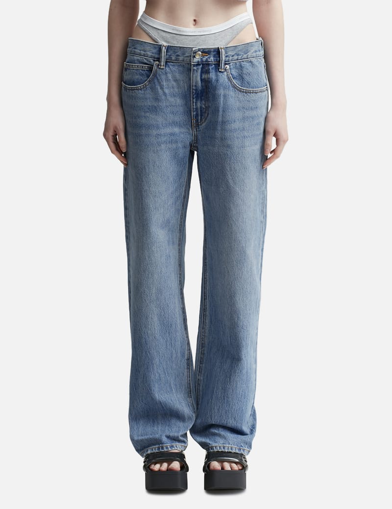 T by best sale alexander wang jeans