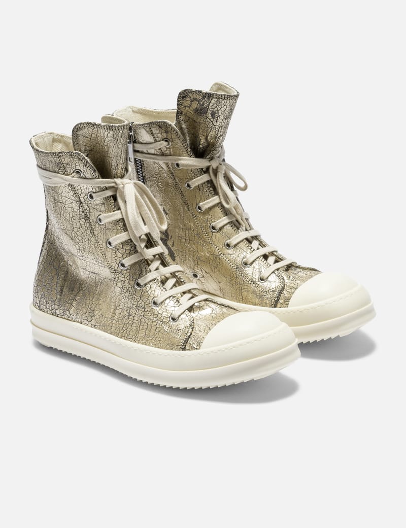RICK OWENS DRKSHDW スニーカー GOLD Rick Owens Drkshdw - Hollywood Sneaks In Gold Megacrust