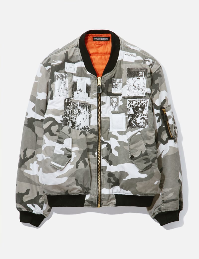Rough Simmons - Rough Simmons Animate Patches Bomber Jacket