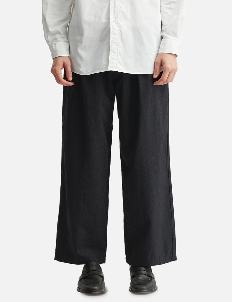 Nanamica - Wool Gabardine Pleat Pants | HBX