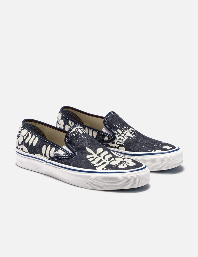 Vans slip on discount fleur