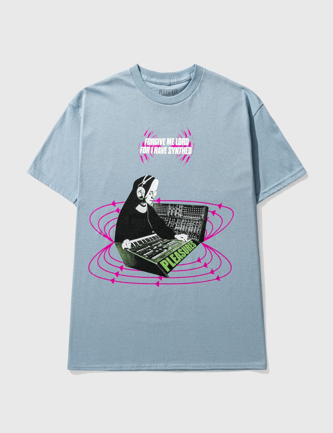 Pleasures - Synth T-shirt | HBX - Globally Curated Fashion and ...