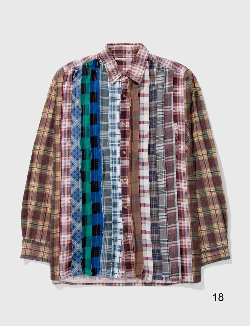 Needles - Flannel Shirt | HBX - Globally Curated Fashion and