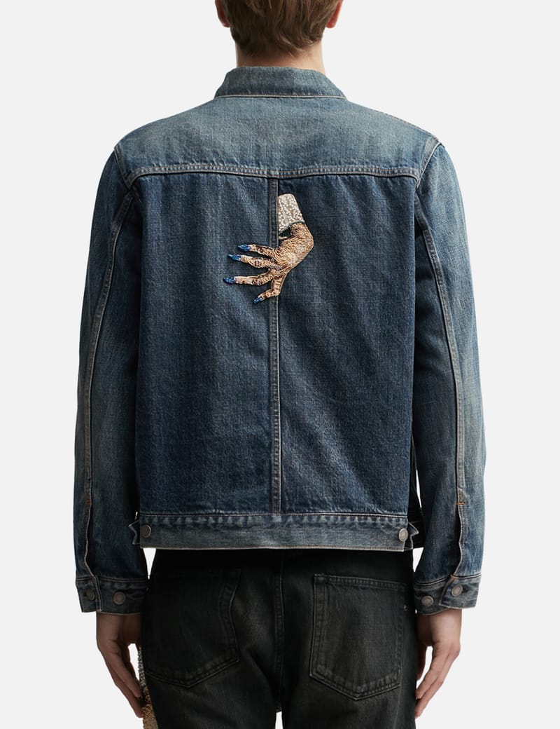 Undercover - Embellished D-Hand Denim Jacket | HBX - Globally 