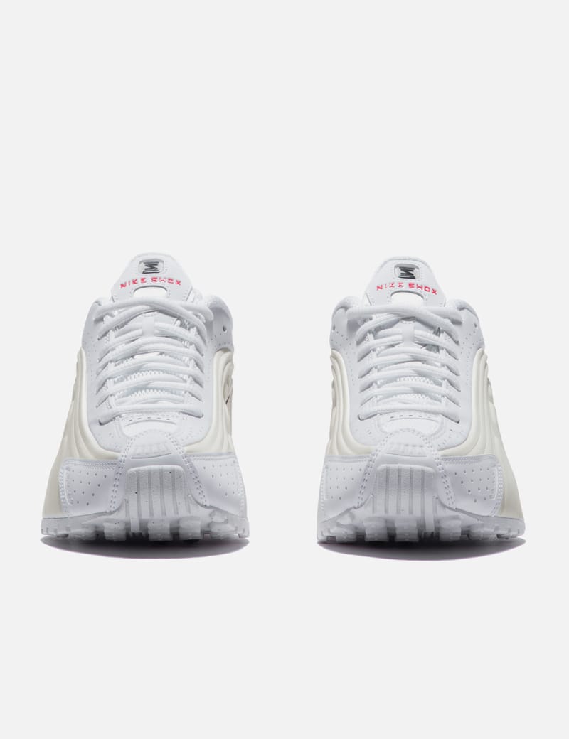 関税送料込♪NIKE/WMNS SHOX R4 “White, Phantom & Red” Nike WMNS SHOX R4 | AR3565-103 | AFEW STORE