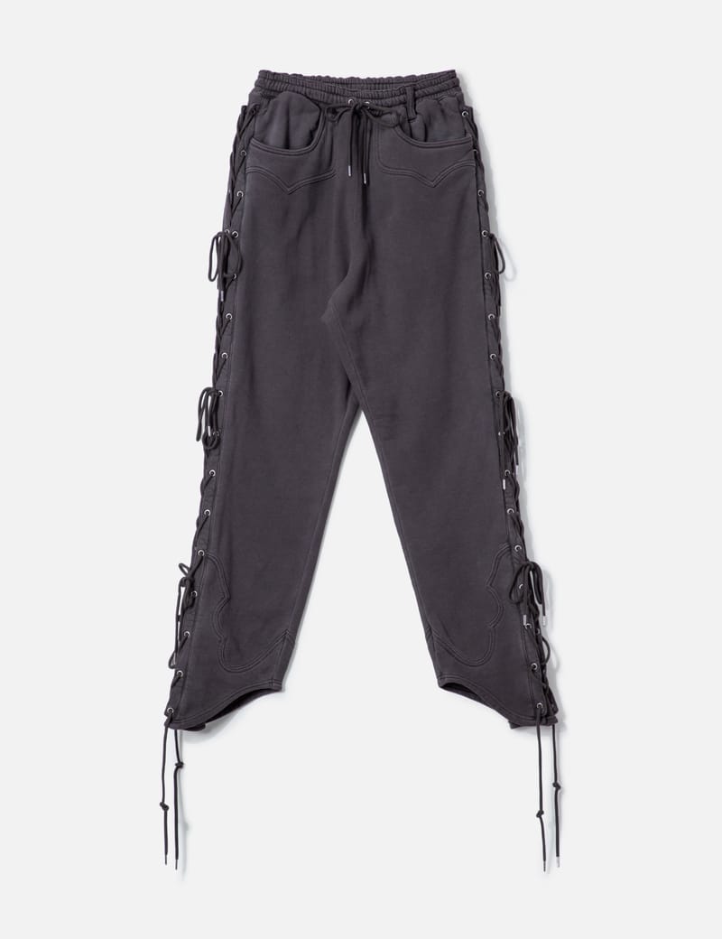 SUGARHILL Twisted Heather Denim Pants Double Knee - Japanese
