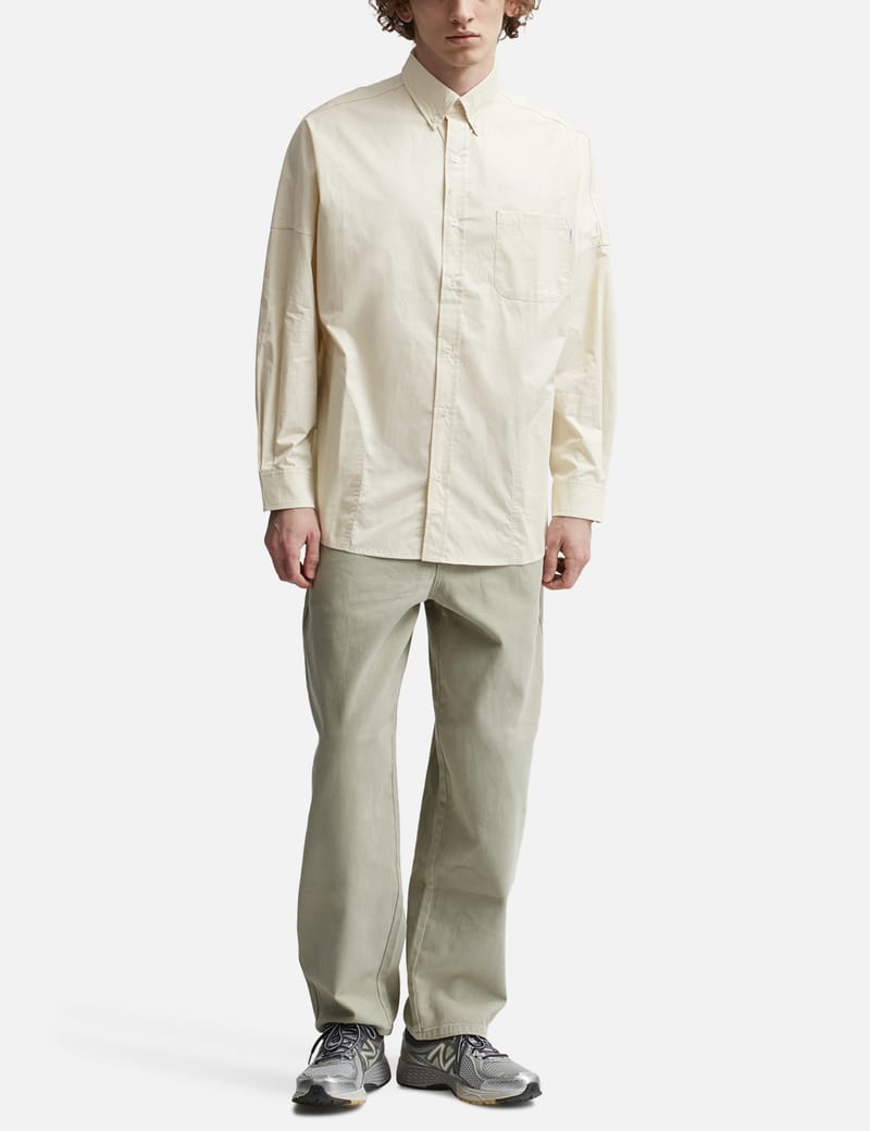 SEAN TOWN★大人気♪CHECK OVERFIT SHIRT_3色 87-STAN068 Nerd OverFit Short-Sleeved Check Shirt - standard