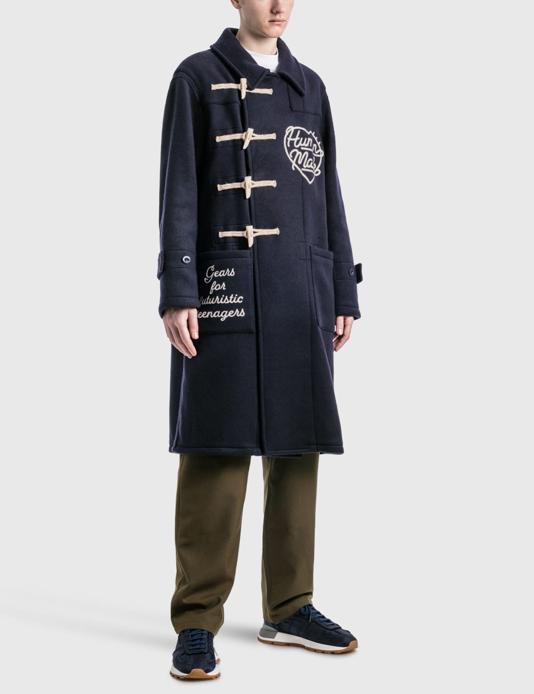 Human Made - Duffle Coat | HBX - Globally Curated Fashion and 