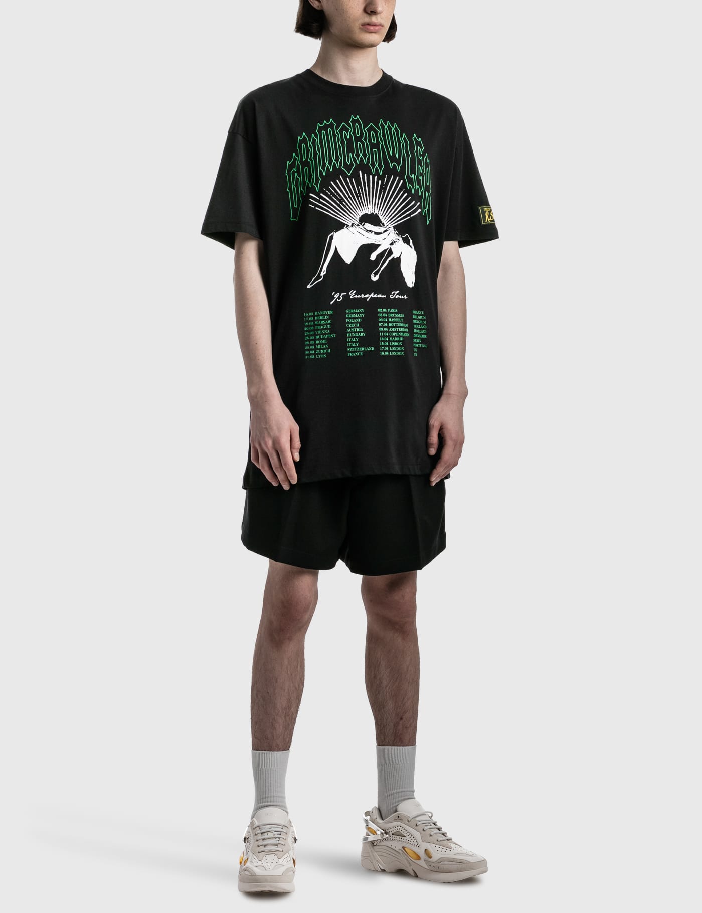 Raf Simons - OVERSIZED GRIMCRAWLER T-SHIRT | HBX - Globally Curated Fashion  and Lifestyle by Hypebeast