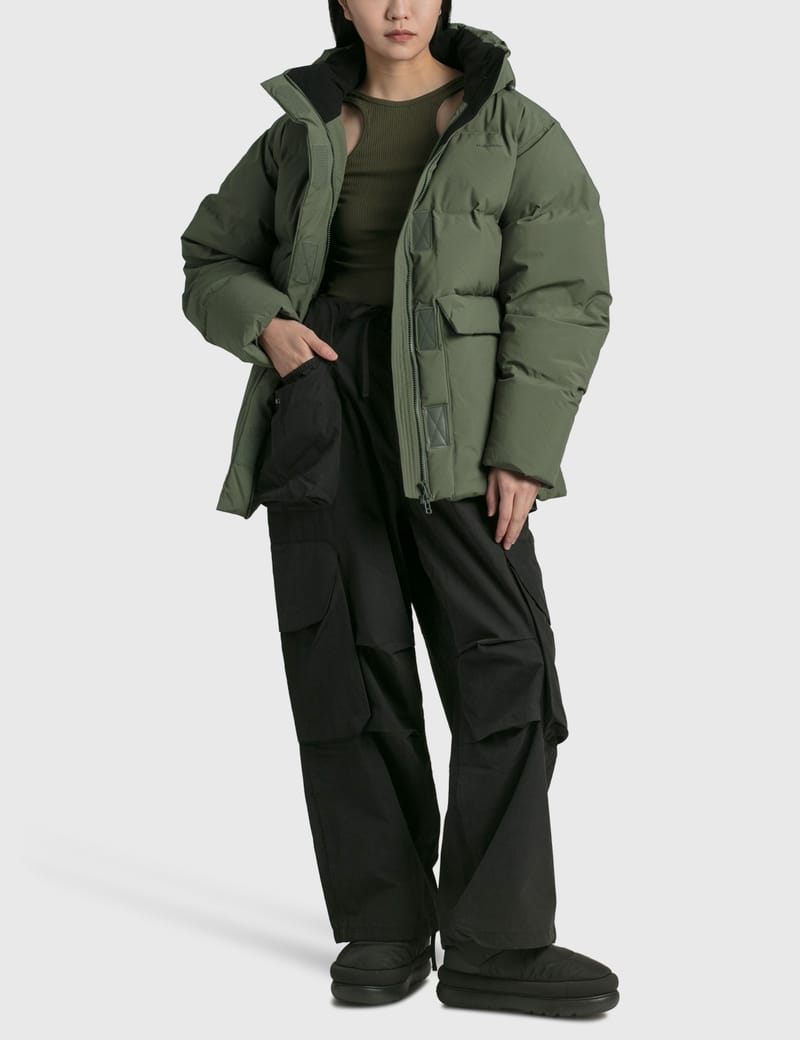 【関税込み】Holzweiler ブラック Besseggen ダウンジャケット Besseggen Down Jacket - Black - Holzweiler