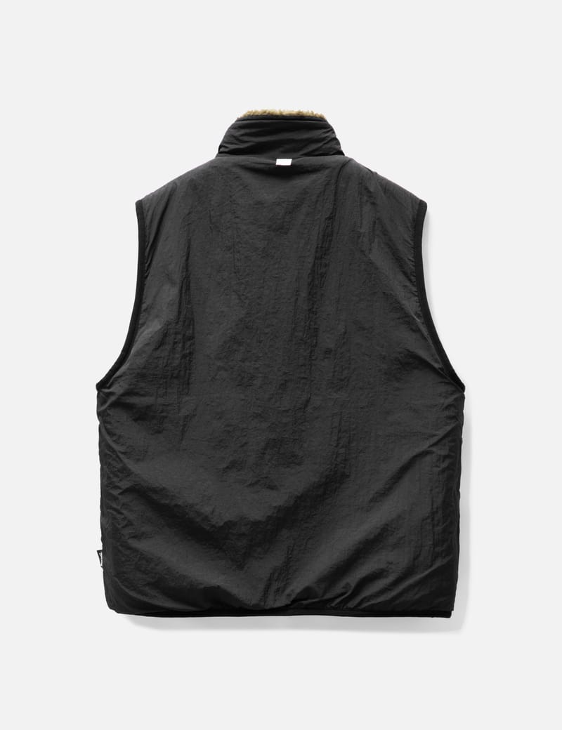 Stüssy - SHERPA REVERSIBLE VEST | HBX - Globally Curated Fashion 