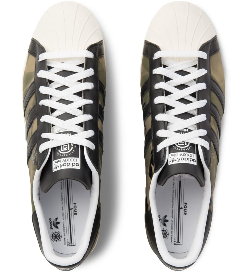 Adidas originals x hotsell clot superstar 80s 84-lab