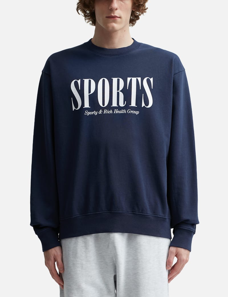 Sporty & Rich - スポーツ クールネック スウェットシャツ | HBX