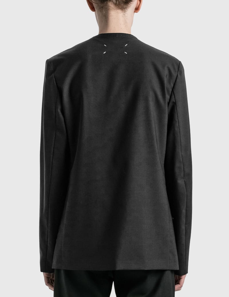 ジャケット Maison Margiela Blazer Monopetto In Lana MAISON MARGIELA - BLAZER MONOPETTO Giacca – MAISONSTUDIO