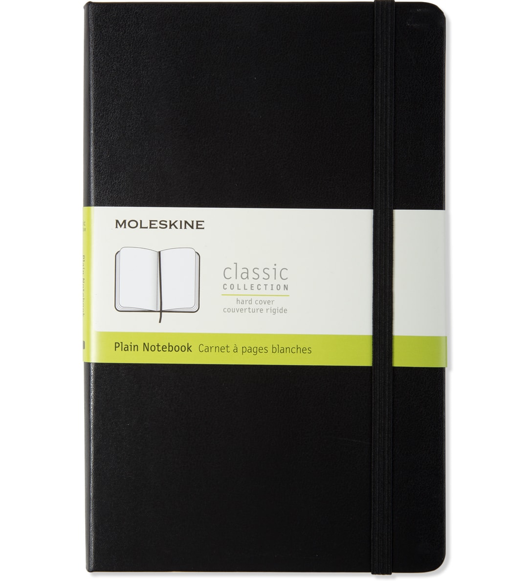 MOLESKINE Black Hard Cover Plain Large Notebook HBX Globally