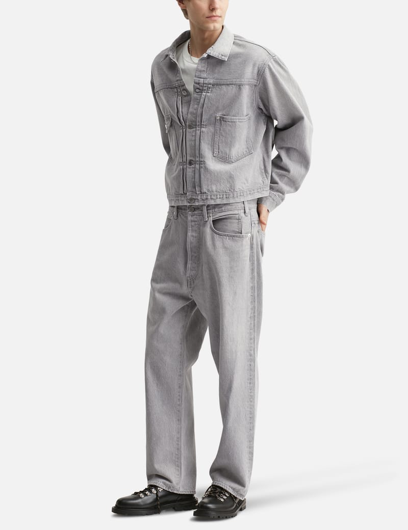 Unlikely Unlikely Time Travel Trucker Jacket Gray Denim - Classic