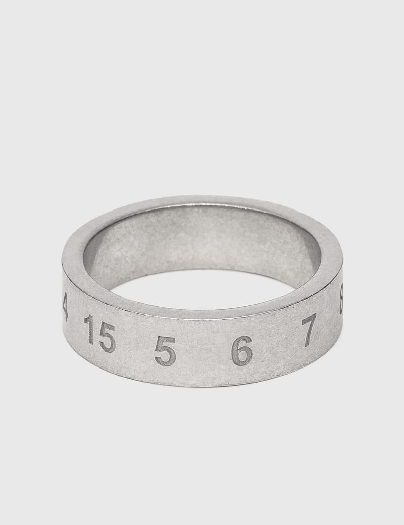 Maison Margiela - Number Logo Ring | HBX - Globally Curated