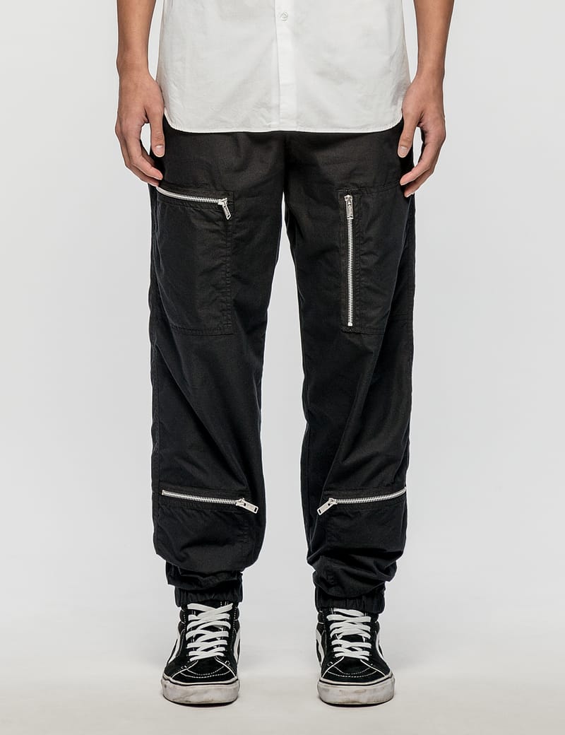 Cargo Pants with Zip Detail