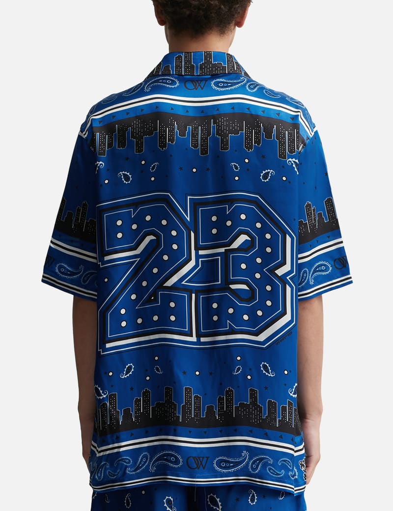 Off-White™ - BANDANA BOWLING SHIRT | HBX